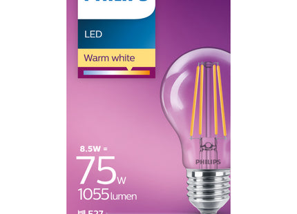 Philips Led fil standard clear E27 75W