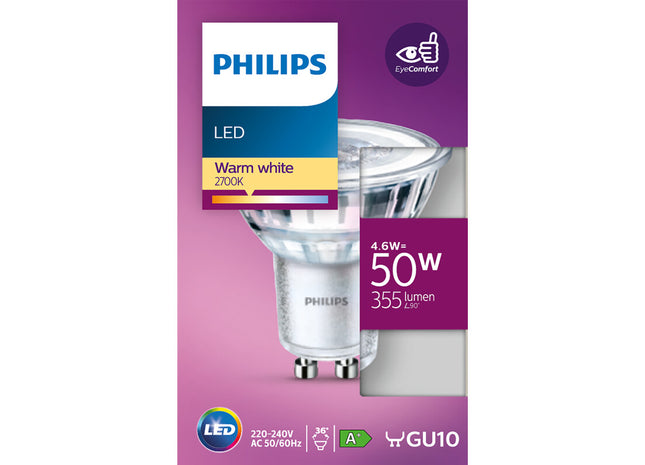 Philips Led spot GU10 50W