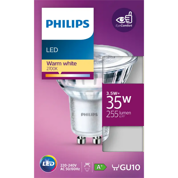 Philips Led spot GU10 35W