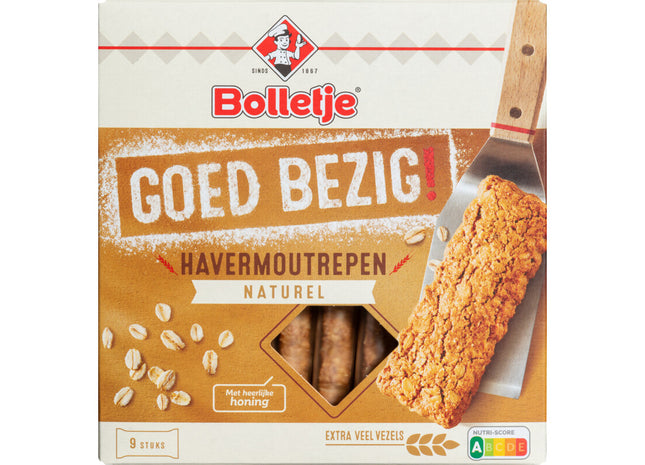 Bolletje Goed bezig havermoutrepen naturel