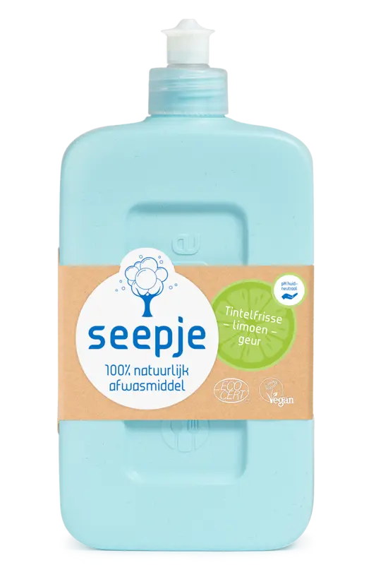 Seepje Afwasmiddel tintelfrisse limoen geur