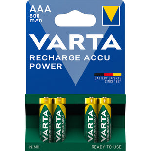 Varta Recharge accu aaa 800 m