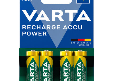 Varta Recharge battery aa 2100 m