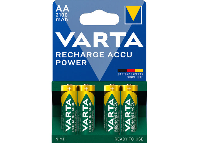 Varta-Akku AA 2100 m aufladen
