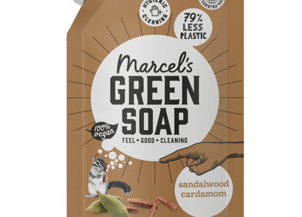 Marcel's Green Soap Hand Soap Sandalwood &amp; Cardamom Refill