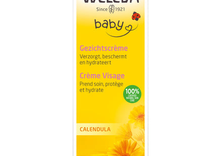 Weleda Baby calendula gezichtscrème