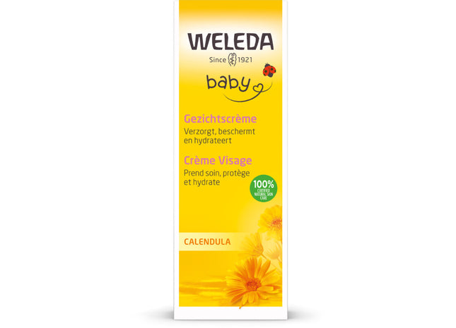 Weleda Baby calendula gezichtscrème