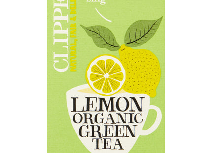 Clipper Lemon organic green tea