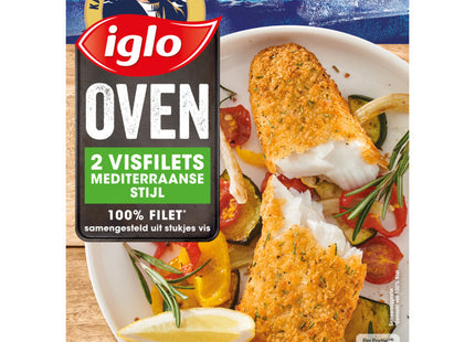 Iglo Oven fish fillet Mediterranean
