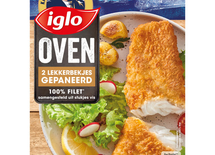 Iglo Oven lekkerbekje gepaneerd