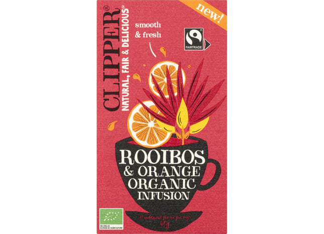 Clipper Rooibos & orange organic infusion
