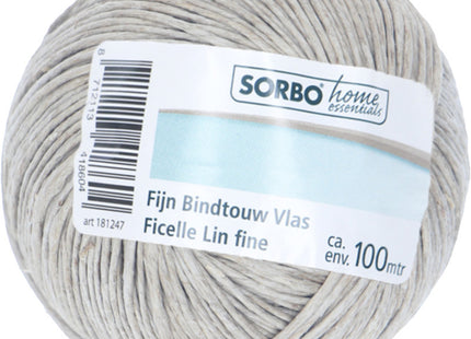 Sorbo Fine twine flax