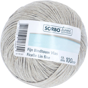 Sorbo Feinzwirn Flachs