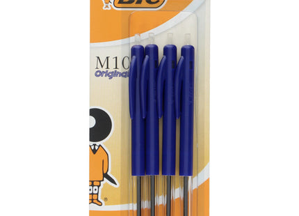 Bic M10 original ballpoint pens blue