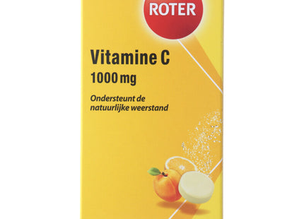 Roter Vitamine C 1000mg abrikoos bruistablet