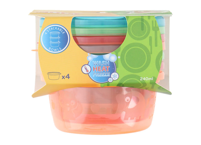 Nuby Snackkommetjes 240 ml 3m+