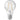 Majestic LED bulb standard clear E27 25W