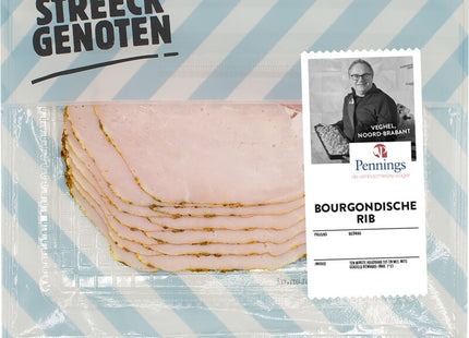 Einheimische burgundische Rippe