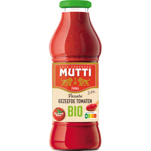 Mutti Passata gezeefde tomaten bio