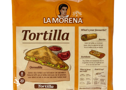 La Morena Tortilla wraps original medium  Dutchshopper