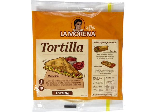 La Morena Tortilla wraps original medium