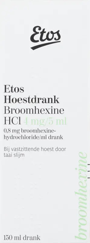 Etos Hustenmedizin Bromhexin HCl 4 mg/5 ml