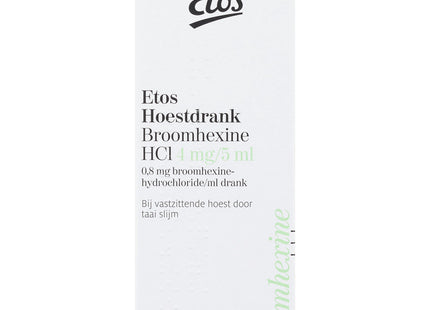 Etos Hoestdrank broomhexine HCl 4 mg/5 ml