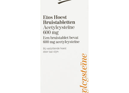 Etos Cough effervescent tablets acetylcysteine