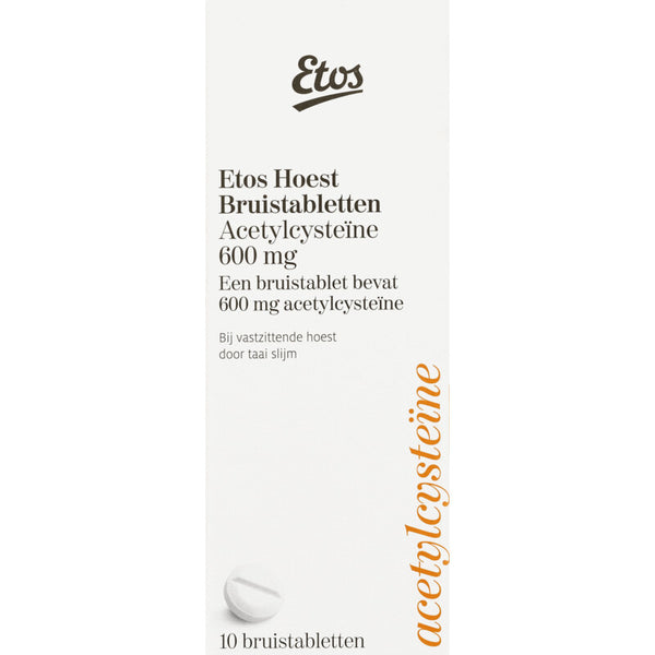 Etos Hoest bruistabletten acetylcysteïne