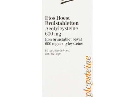 Etos Hoest bruistabletten acetylcysteïne