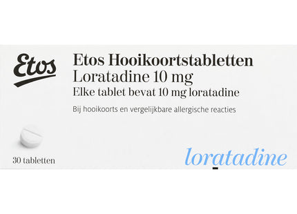 Etos Hay fever tablets loratadine 10 mg