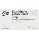 Etos Kinderparacetamol zetpillen 60 mg