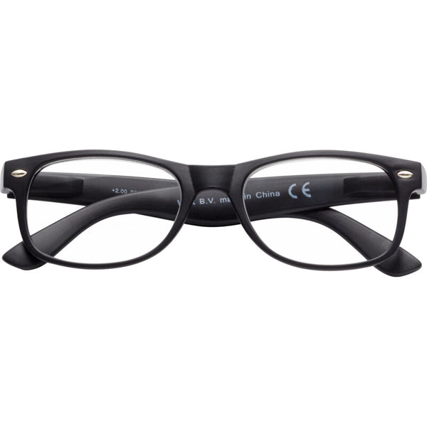 Etos Lesebrille matt schwarz +2