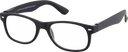 Etos Lesebrille matt schwarz +3