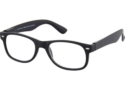 Etos Lesebrille mattschwarz +3