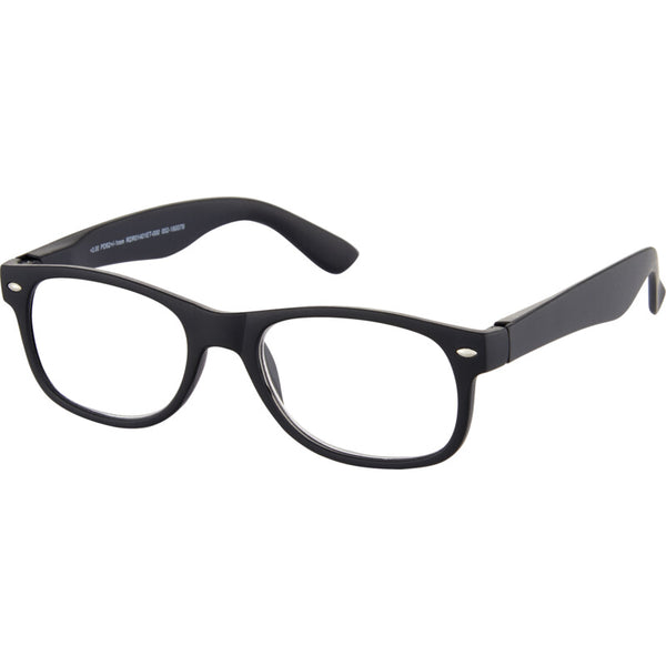 Etos Lesebrille matt schwarz +3