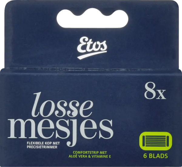 Etos Man 6-blade refill razor blades