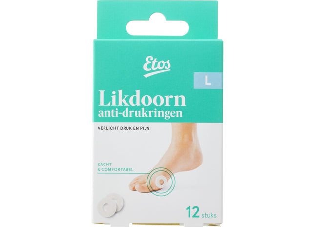 Etos Likdoorn anti-druk ring large