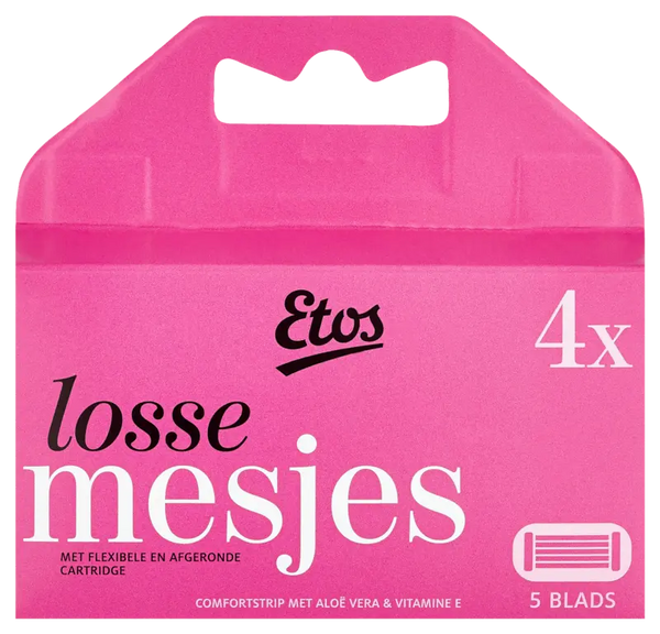 Etos Damen Rasierklingen Nachfüllpack 5-Klingen