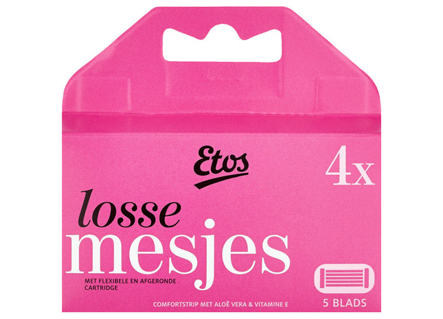 Etos Dames scheermesjes navulling 5-blads