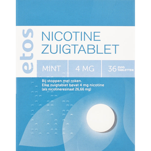 Etos Nicotine zuigtabletten 4 mg