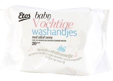 Etos Vochtige baby washandjes