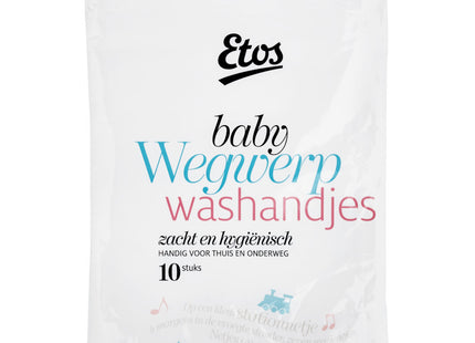 Etos Baby disposable washcloths