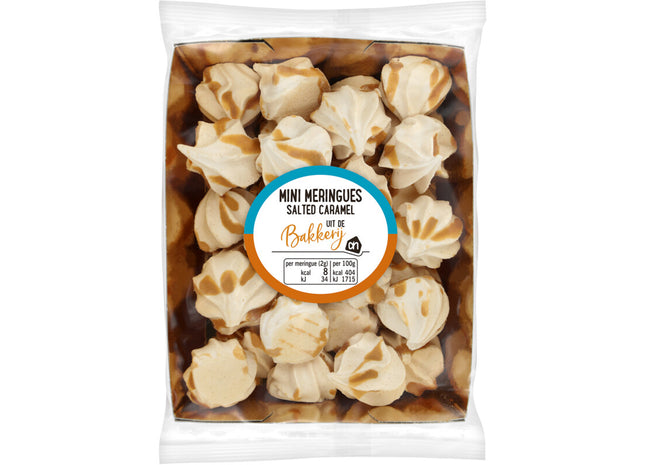 Mini meringues salted caramel