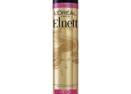 Elnett hair spray satin volume extra strong