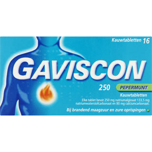 Gaviscon Pepermunt kauwtabletten
