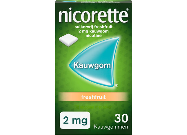 Nicorette Freshfruit kauwgom 2mg