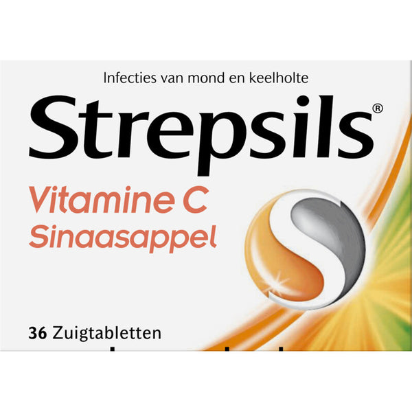 Strepsils Orange & vitamin C