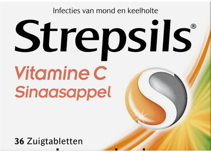 Strepsils Orange &amp; Vitamin C