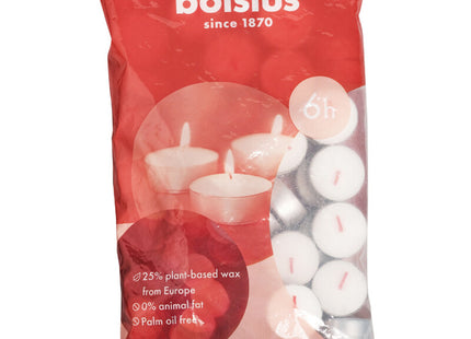 Bolsius Tea lights 6 burning hours